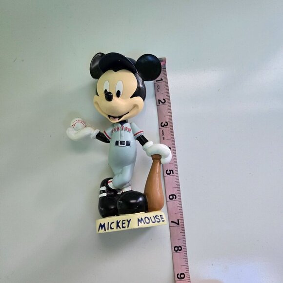 Vintage Disney Mickey Mouse Boston Red Sox Rare Bobble Head Bobble Dobbles - Picture 5 of 7